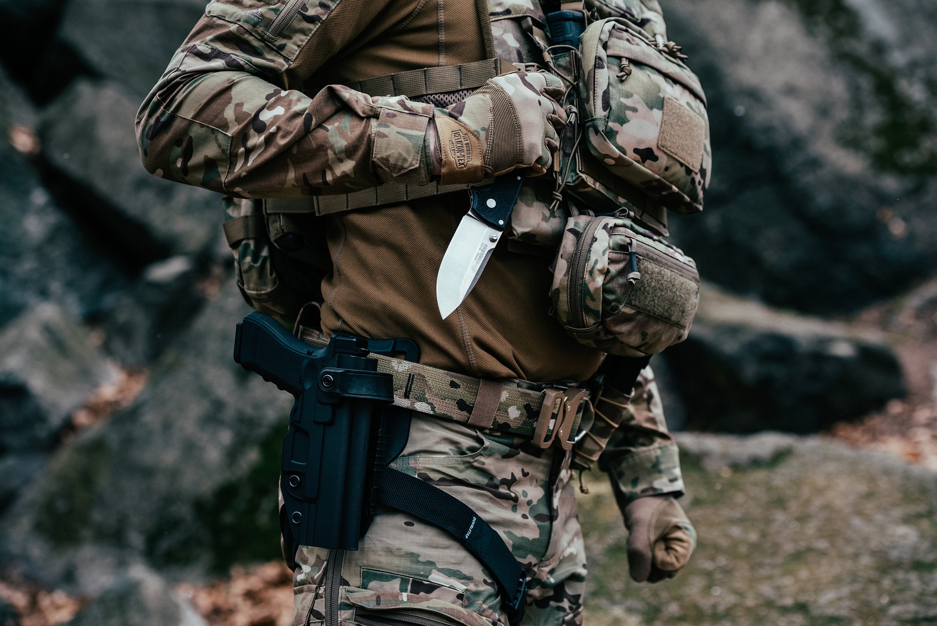 Pas taktyczny Direct Action Warhawk Modular Belt - MultiCam