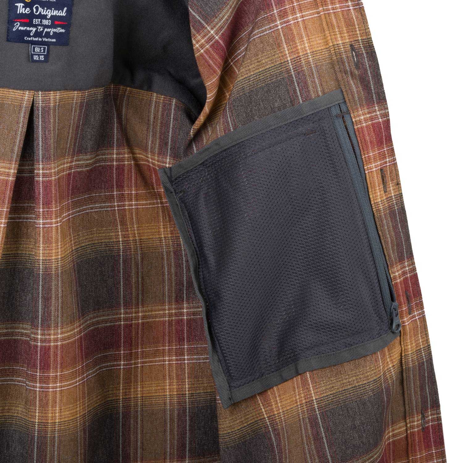 Koszula Helikon-Tex GreyMan Polyester/Nylon - Amber Plaid