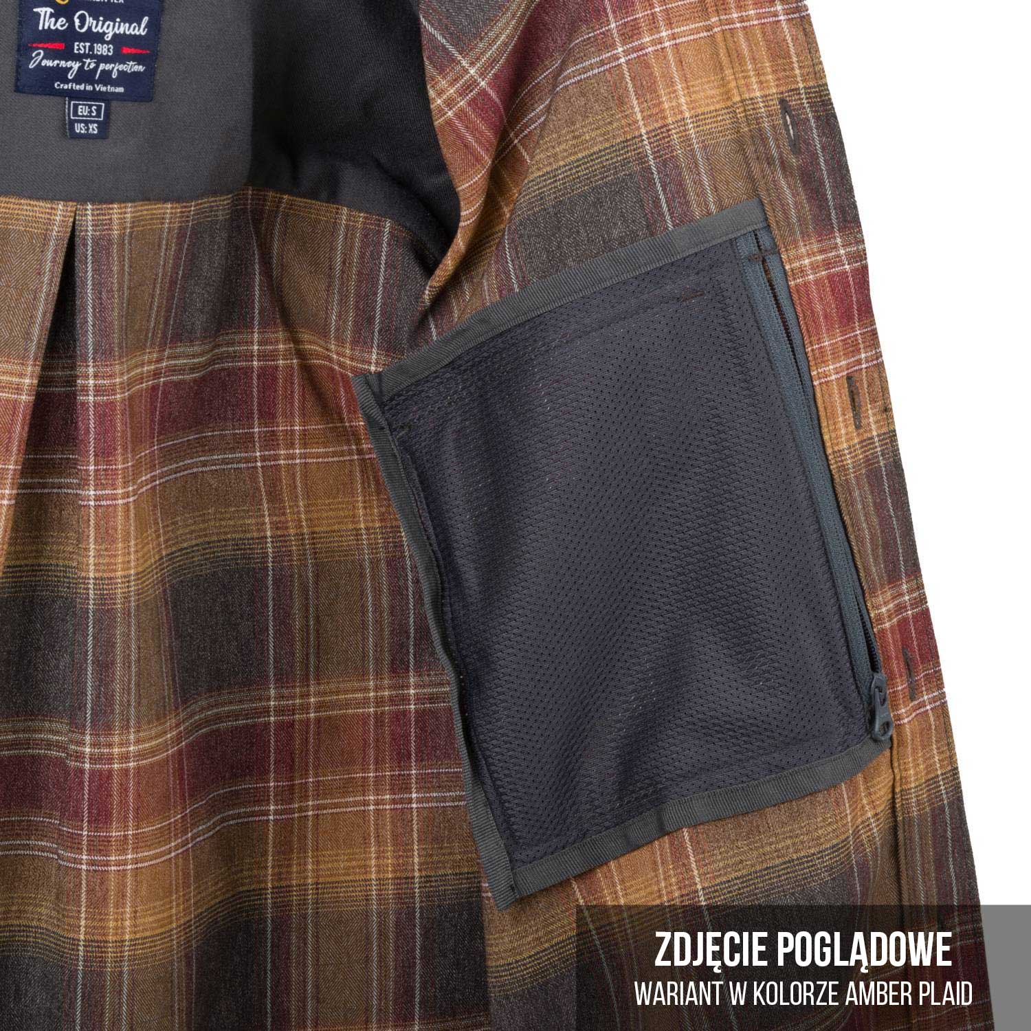 Koszula Helikon-Tex GreyMan Polyester/Nylon - Blue Stonework Plaid