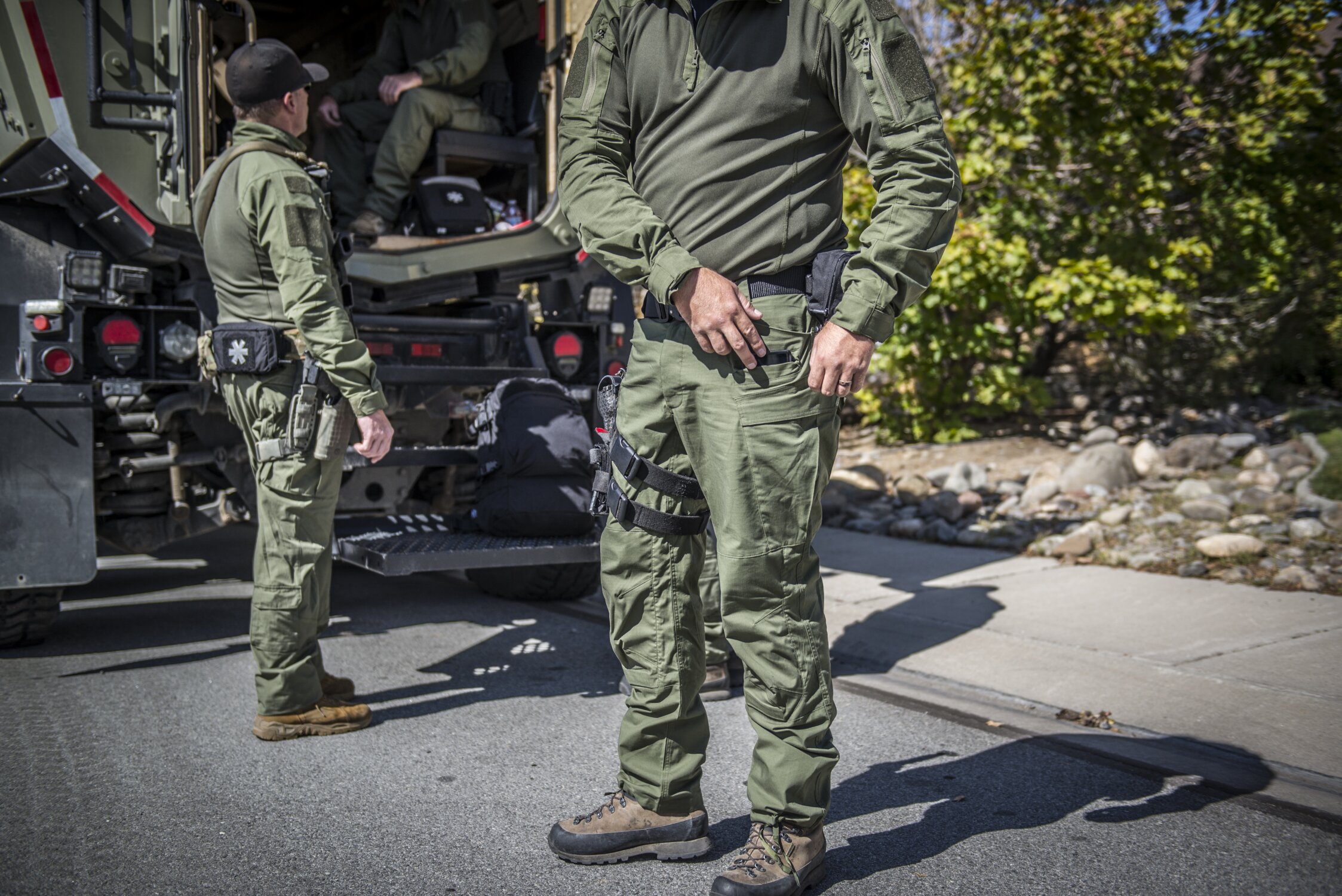 Spodnie wojskowe Helikon-Tex SFU Next Mk2 Pants PolyCotton Rip-Stop - Olive Green