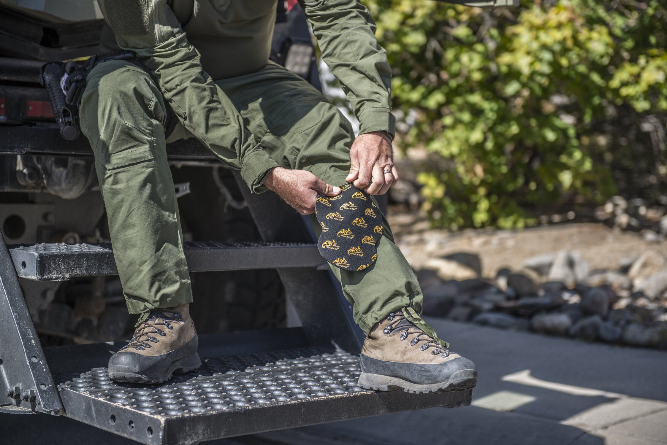 Spodnie wojskowe Helikon-Tex SFU Next Mk2 Pants PolyCotton Rip-Stop - Olive Green