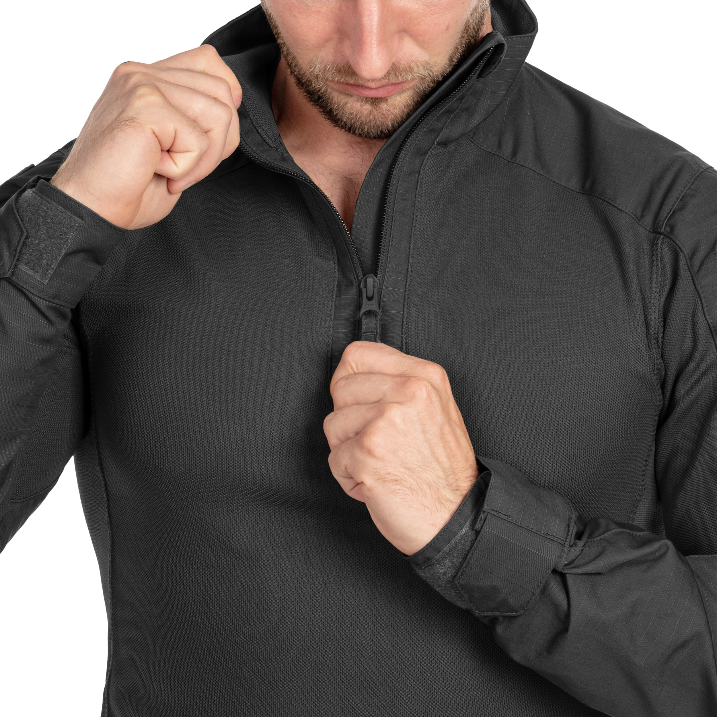 Бойова сорочка Helikon-Tex MCDU Combat Shirt NyCo Rip-Stop - Black