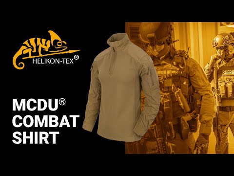 Bluza Helikon MCDU Combat Shirt NyCo Rip-Stop - Black