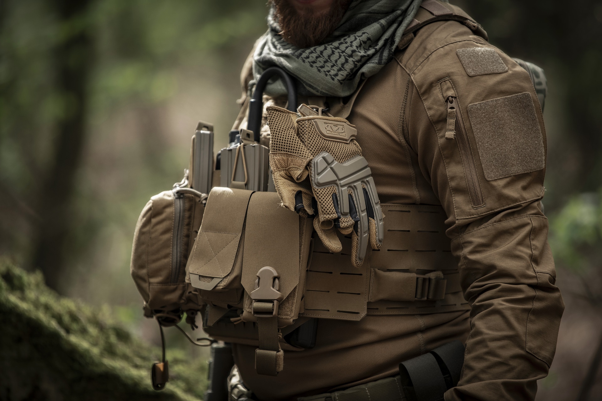 Bluza Helikon MCDU Combat Shirt NyCo Rip-Stop - Coyote