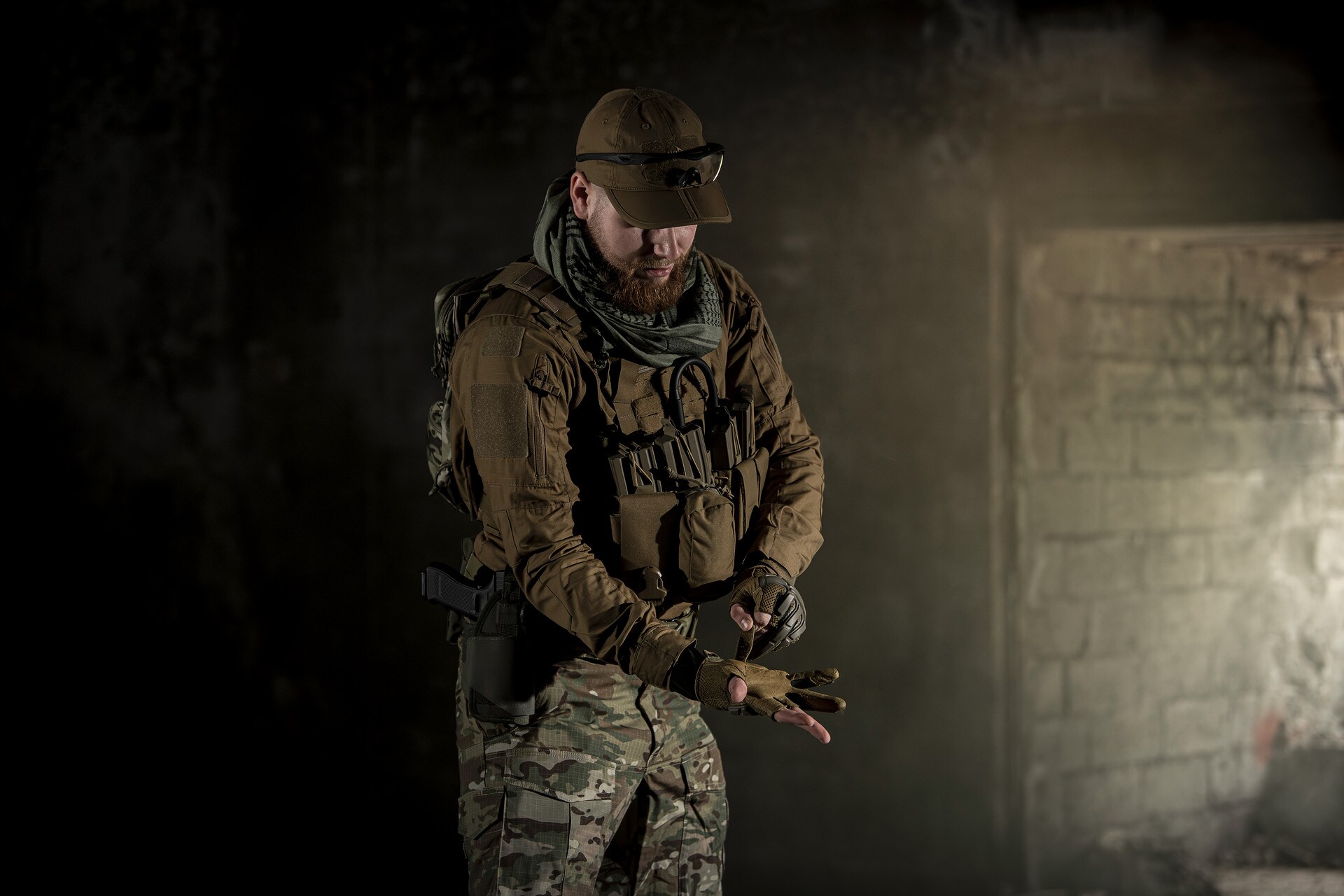 Kamizelka taktyczna Direct Action Spitfire Plate Carrier - Coyote Brown