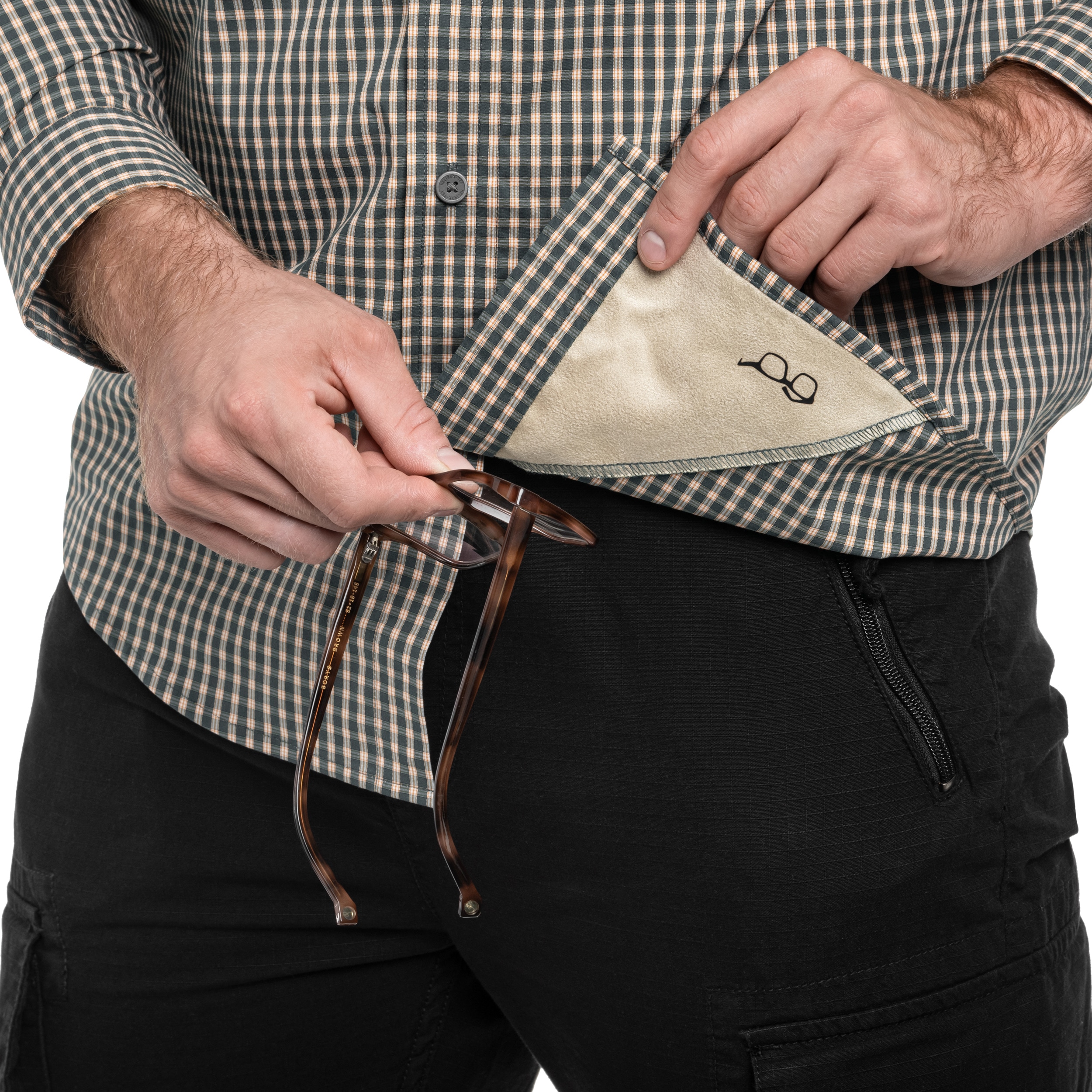 Koszula Helikon-Tex Covert Concealed Carry - Savage Green Checkered