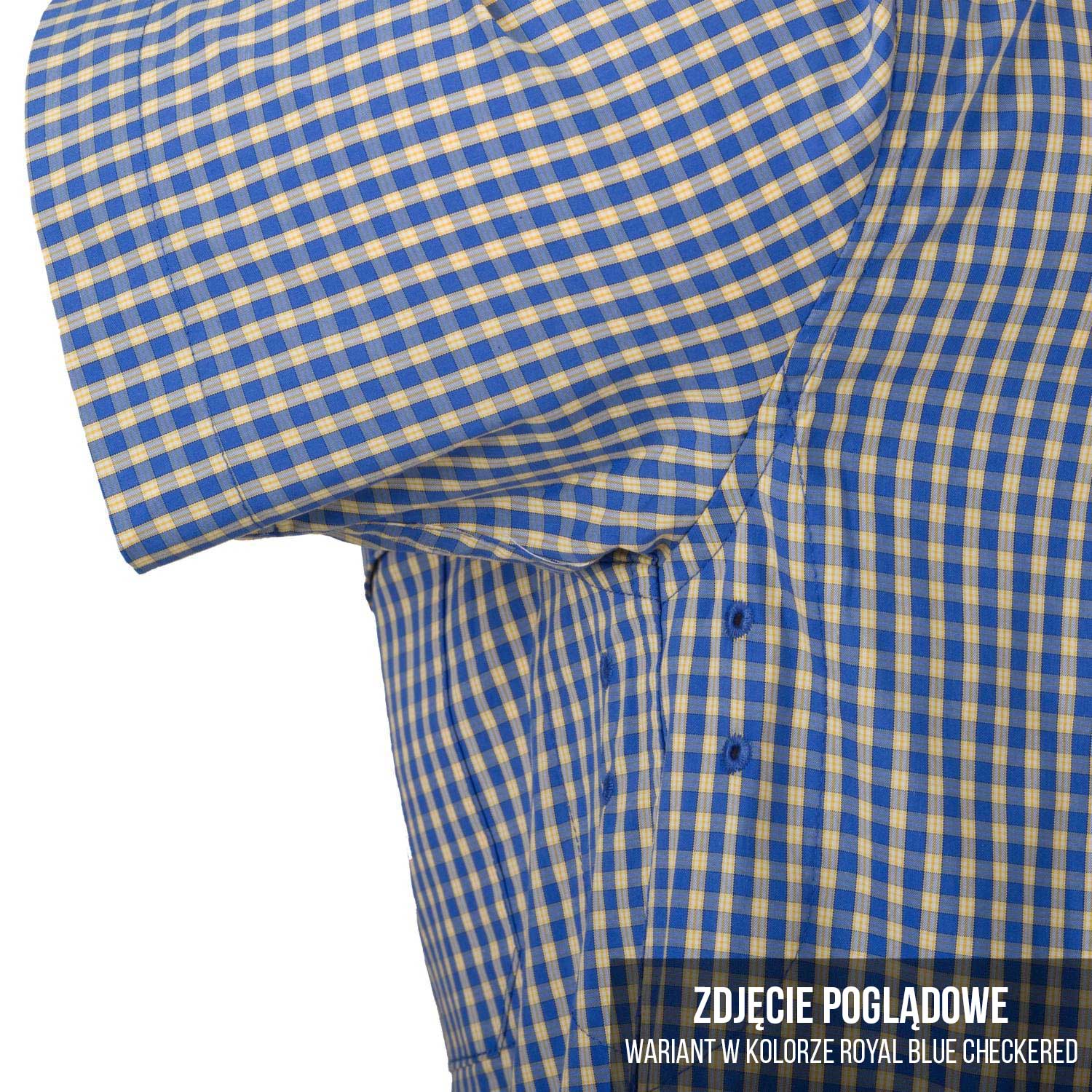 Koszula Helikon-Tex Covert Concealed Carry Short Sleeve - Dirt Red Checkered