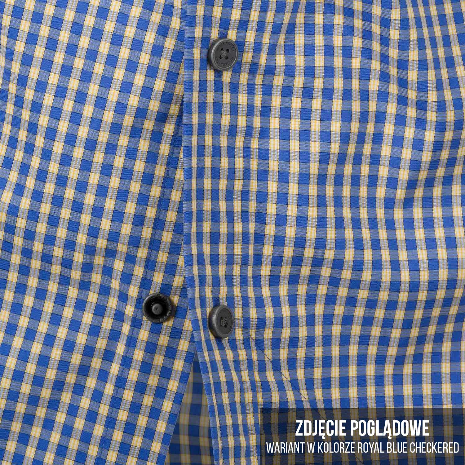 Koszula Helikon-Tex Covert Concealed Carry Short Sleeve - Dirt Red Checkered