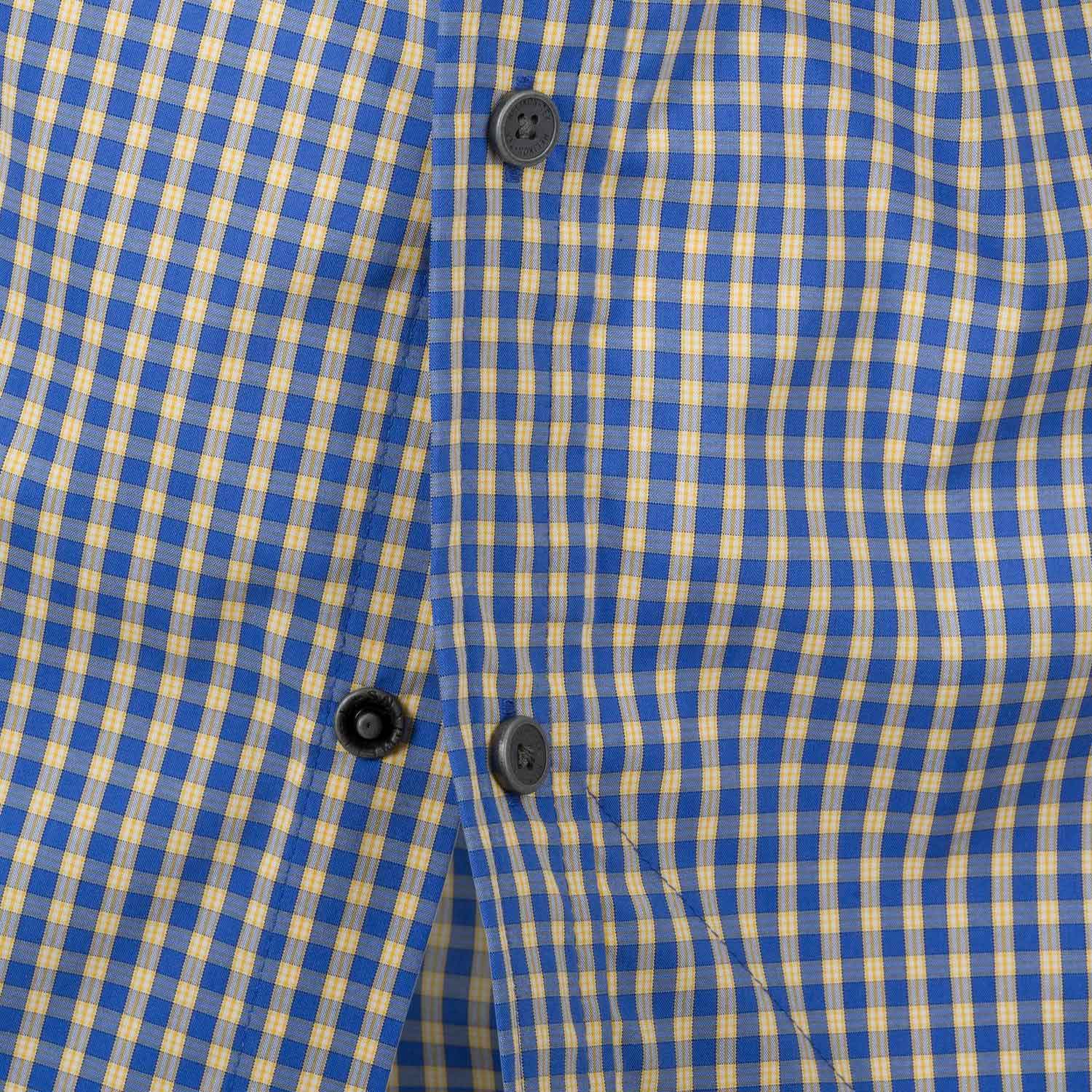 Koszula Helikon Covert Concealed Carry Short Sleeve - Royal Blue Checkered