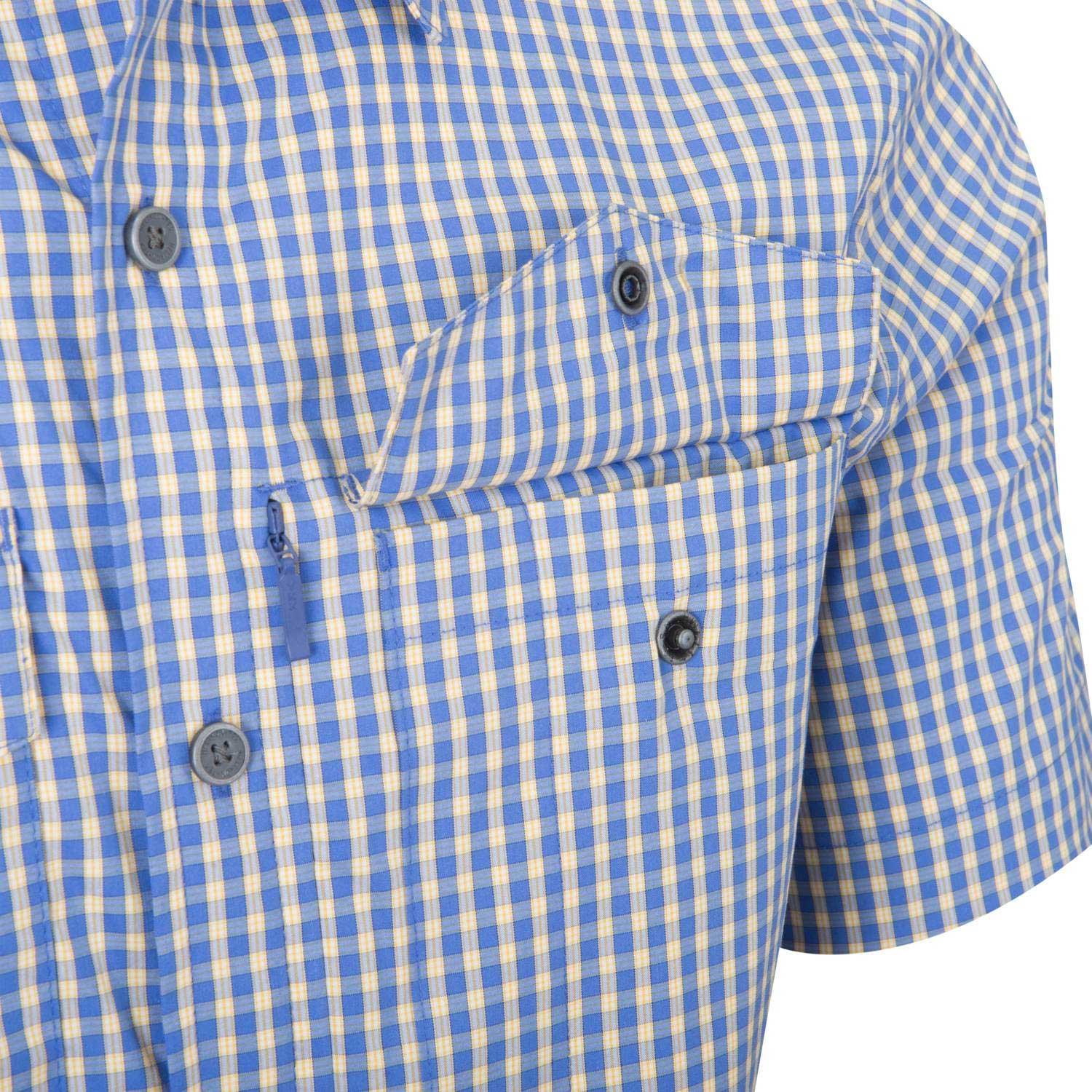 Koszula Helikon-Tex Covert Concealed Carry Short Sleeve - Royal Blue Checkered