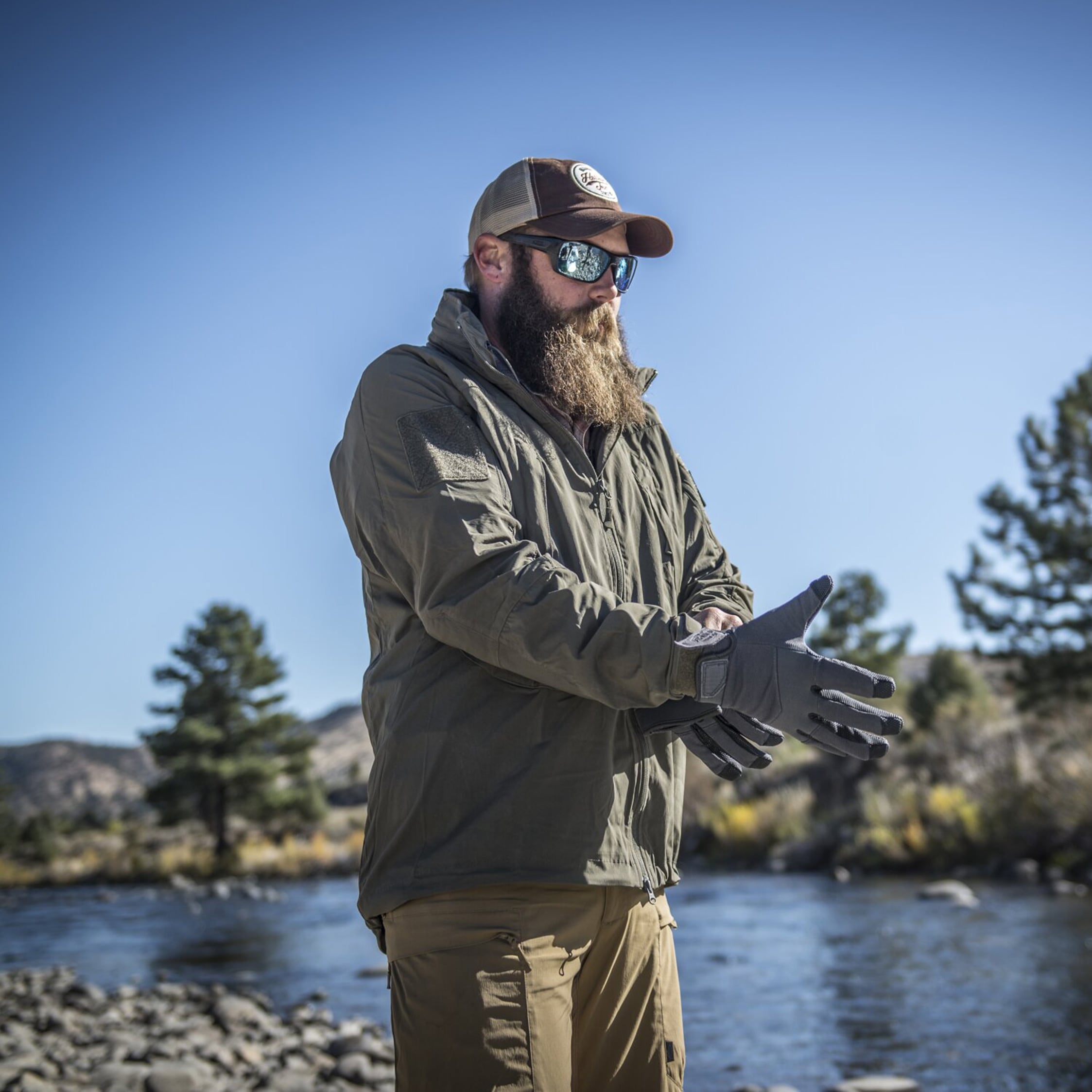 Rękawice Helikon-Tex Impact Duty Winter Mk2 - Shadow Grey/Black