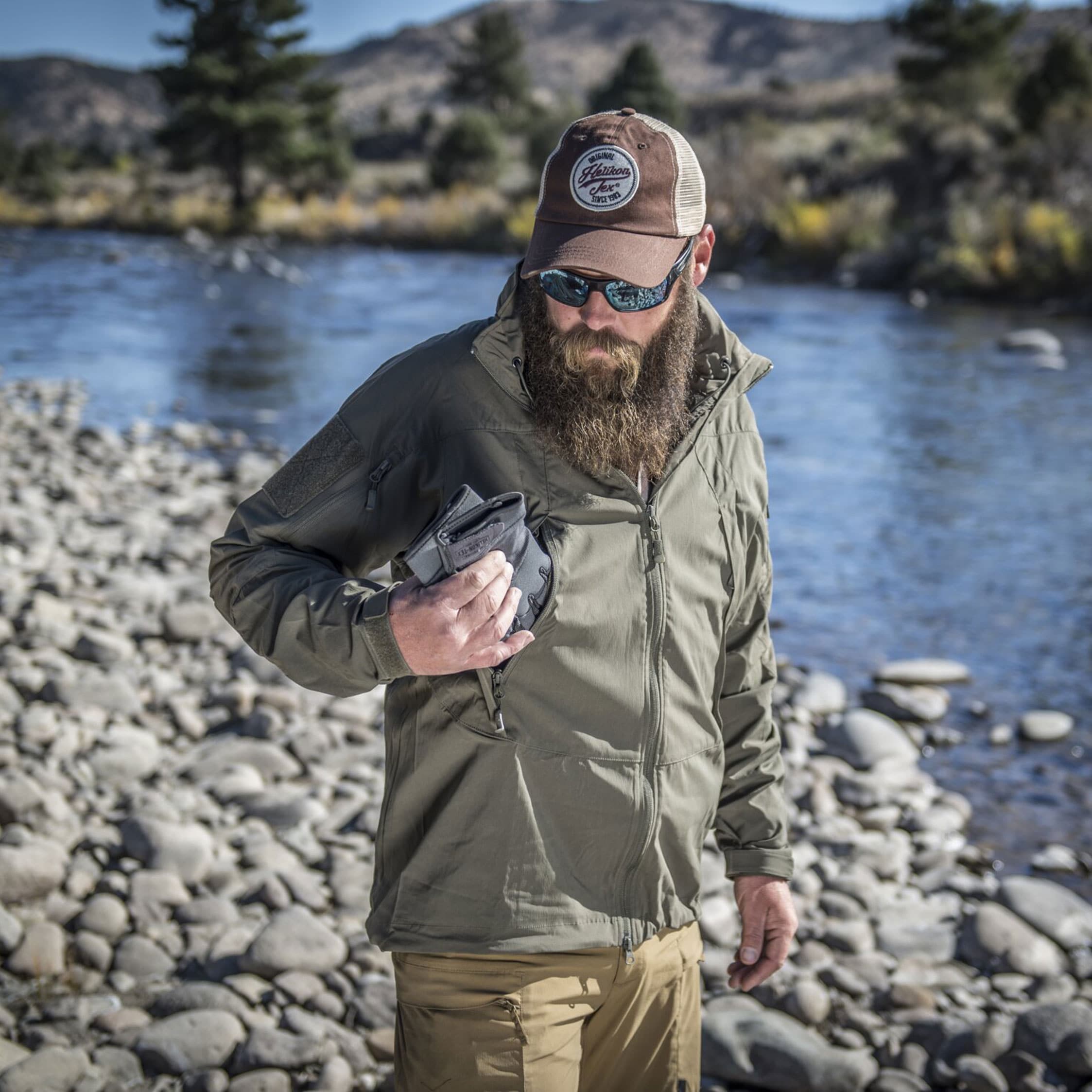 Rękawice Helikon-Tex Impact Duty Winter Mk2 - Shadow Grey/Black