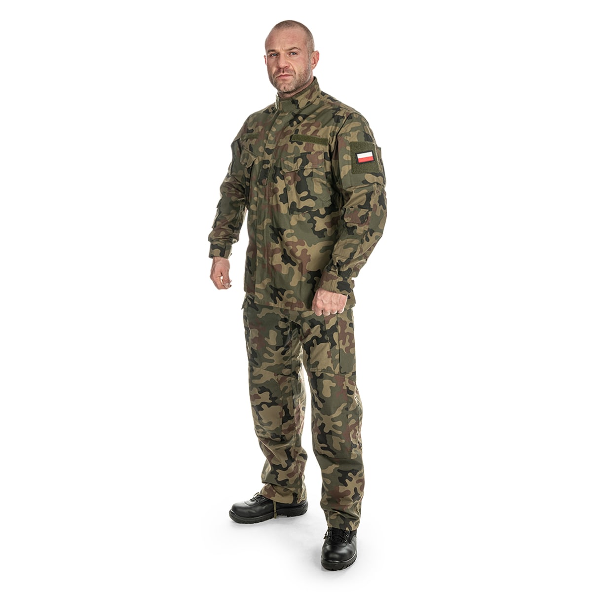 Spodnie mundurowe Helikon CPU PolyCotton Rip-Stop - wz.93 Pantera PL Woodland