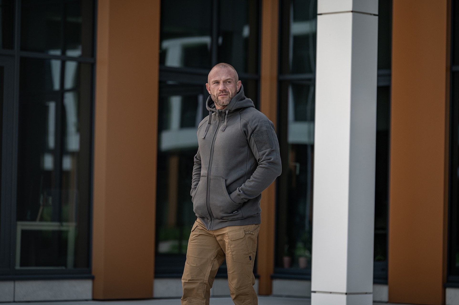 Кофта Helikon Urban Tactical Hoodie Lite - Grey