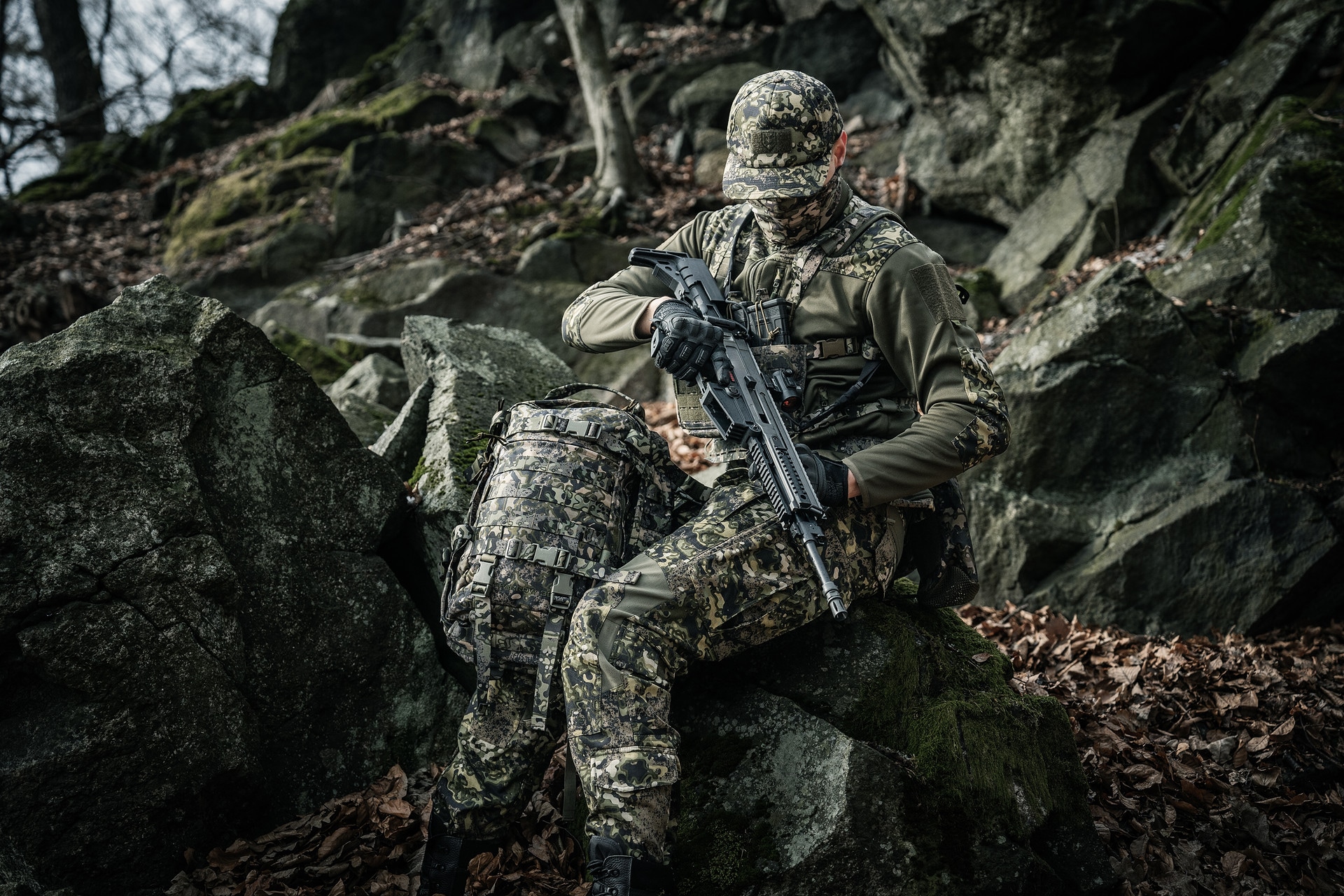 Spodnie mundurowe Maskpol Pro - MAPA B