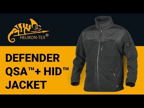 Флісова кофта Helikon Defender QSA HID - Black