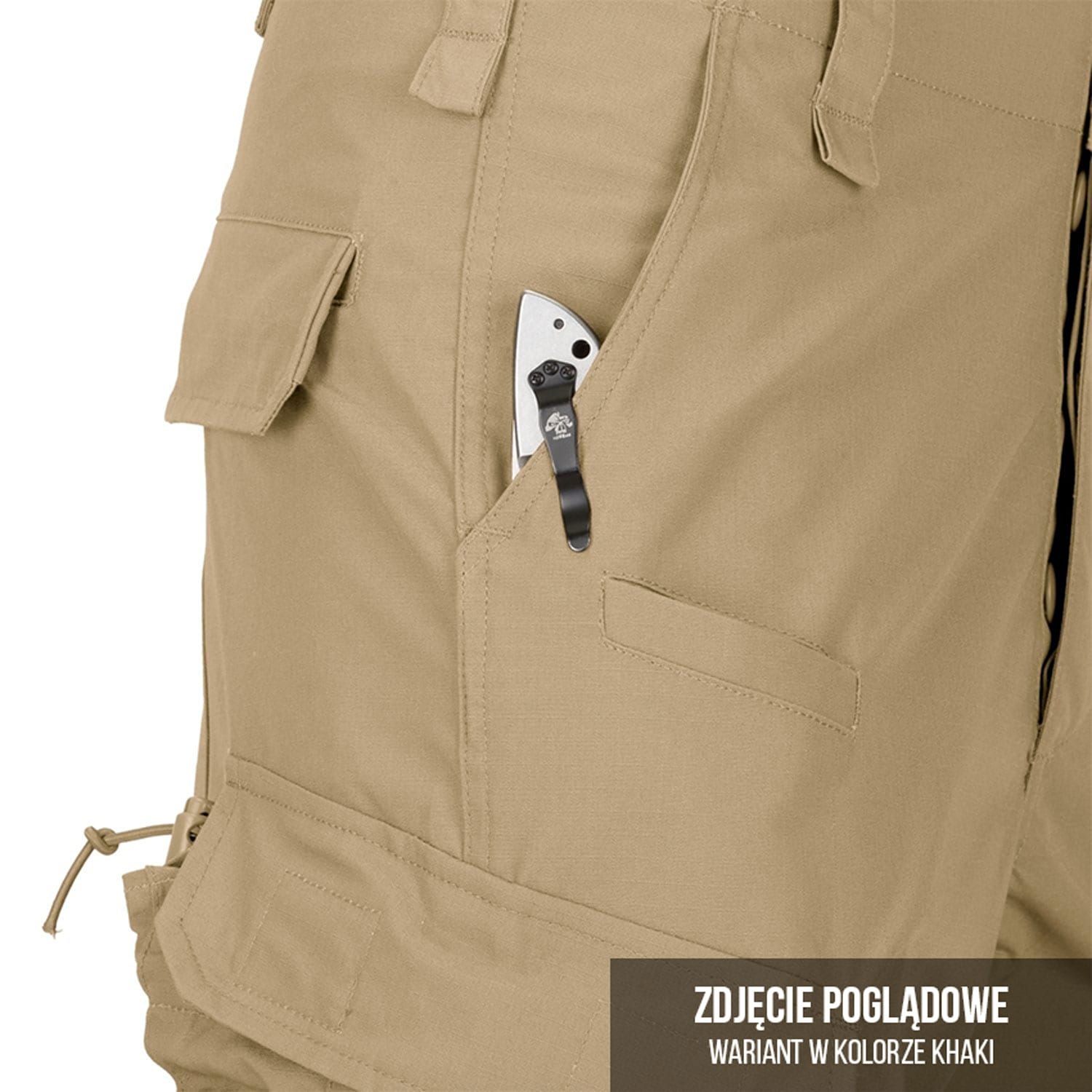 Spodnie Helikon-Tex CPU Cotton Rip-Stop - wz.93 Pantera PL Desert