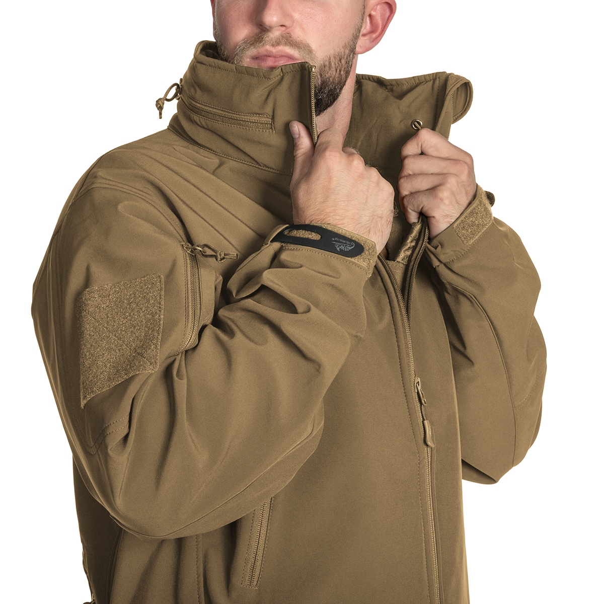 Kurtka Helikon-Tex Gunfighter Softshell Shark Skin Windblocker - Coyote