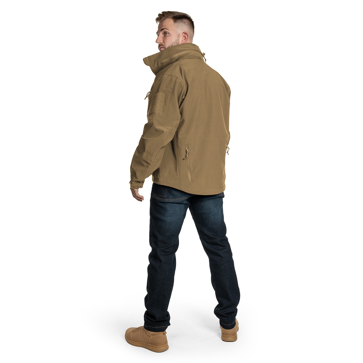 Kurtka Helikon-Tex Gunfighter Softshell Shark Skin Windblocker - Coyote