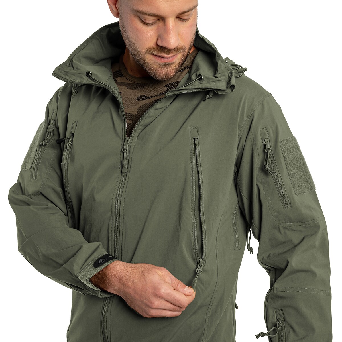 Kurtka Helikon Trooper StormStretch Softshell - Olive Green