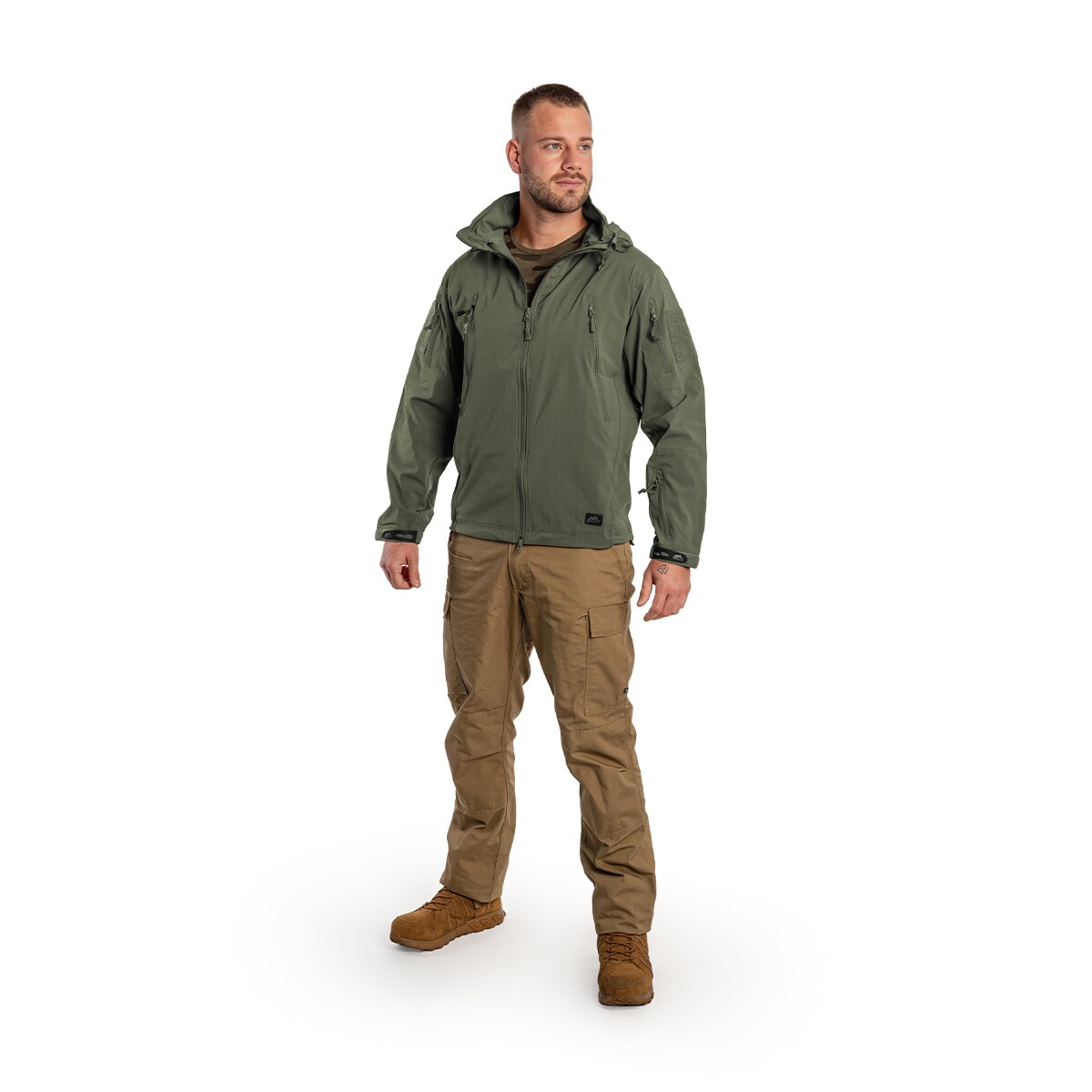 Kurtka Helikon Trooper StormStretch Softshell - Olive Green
