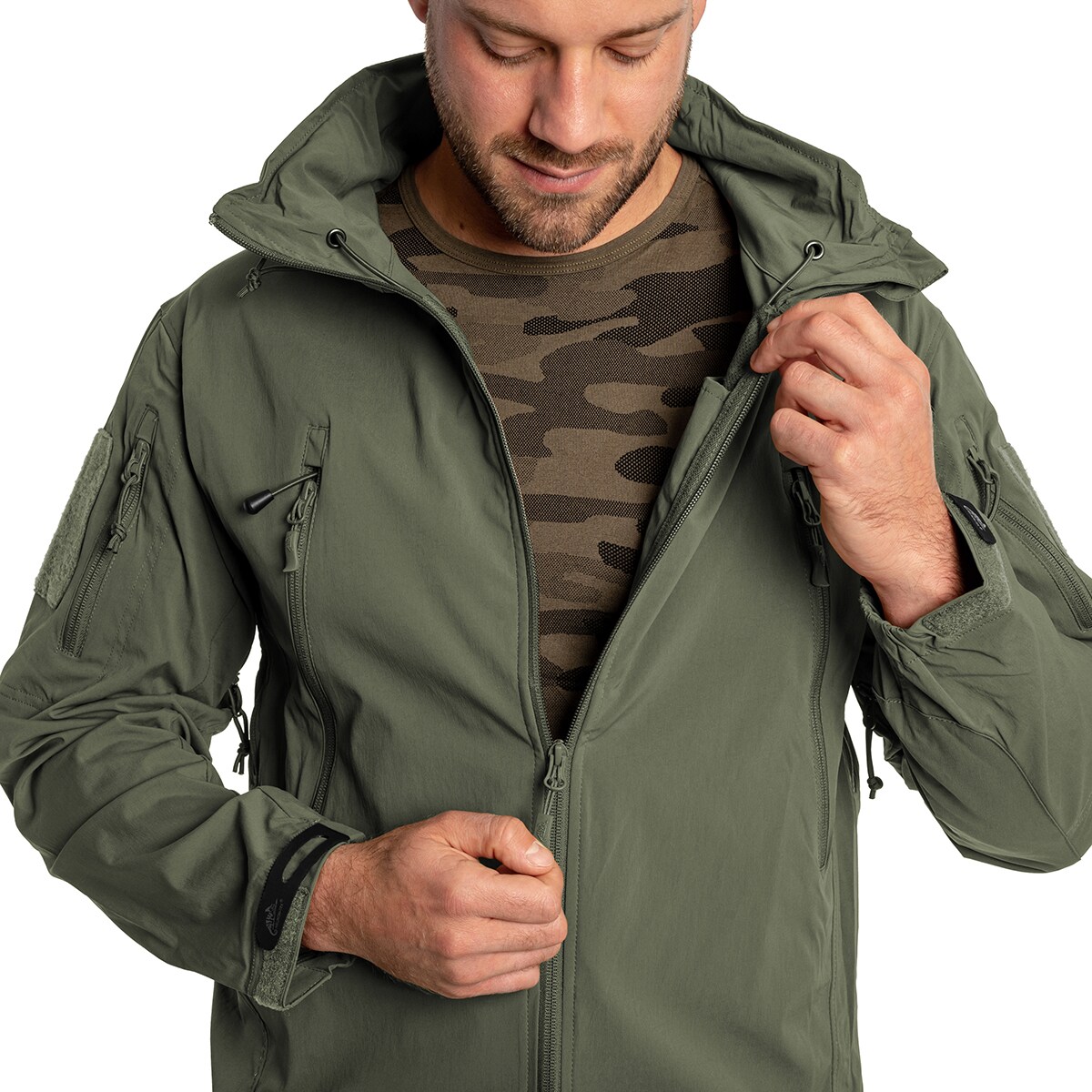 Kurtka Helikon Trooper StormStretch Softshell - Olive Green
