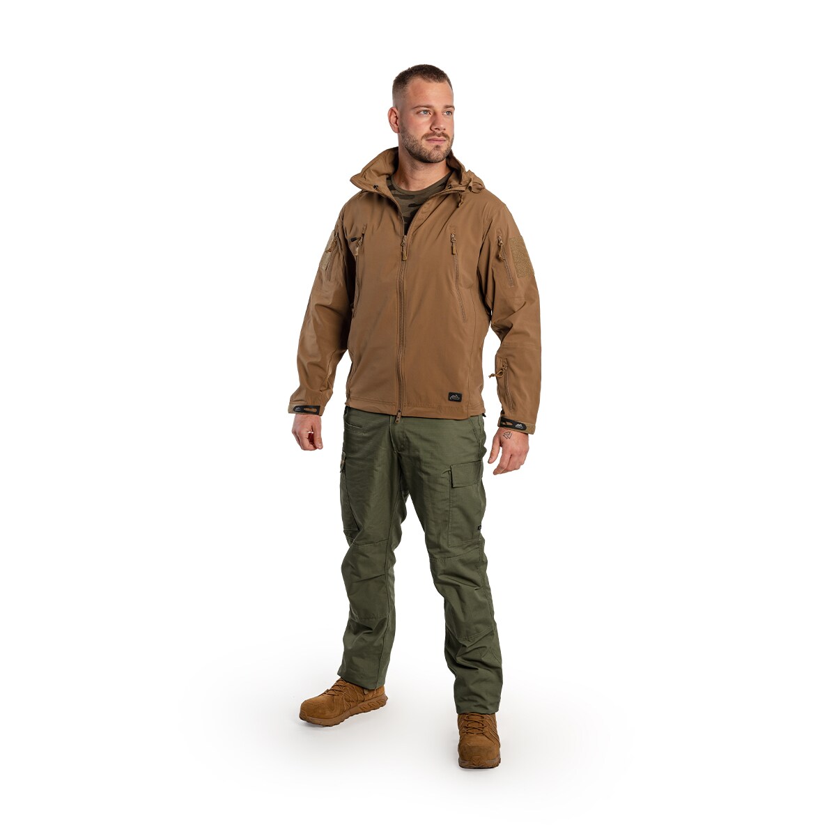 Kurtka Helikon-Tex Trooper StormStretch Softshell - Coyote