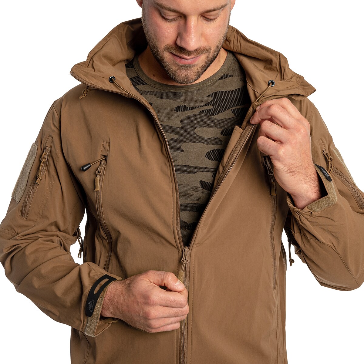 Kurtka Helikon-Tex Trooper StormStretch Softshell - Coyote