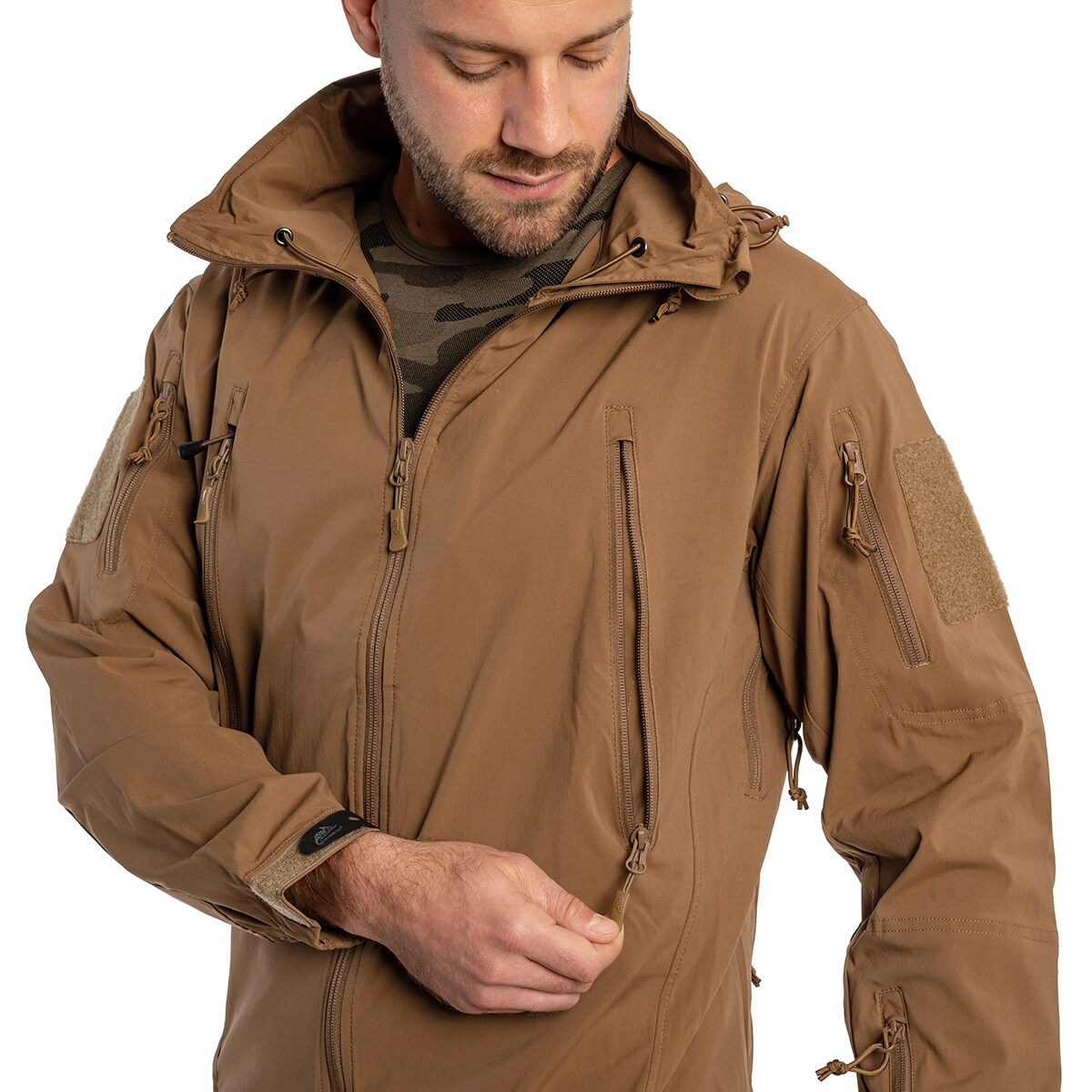 Kurtka Helikon-Tex Trooper StormStretch Softshell - Coyote