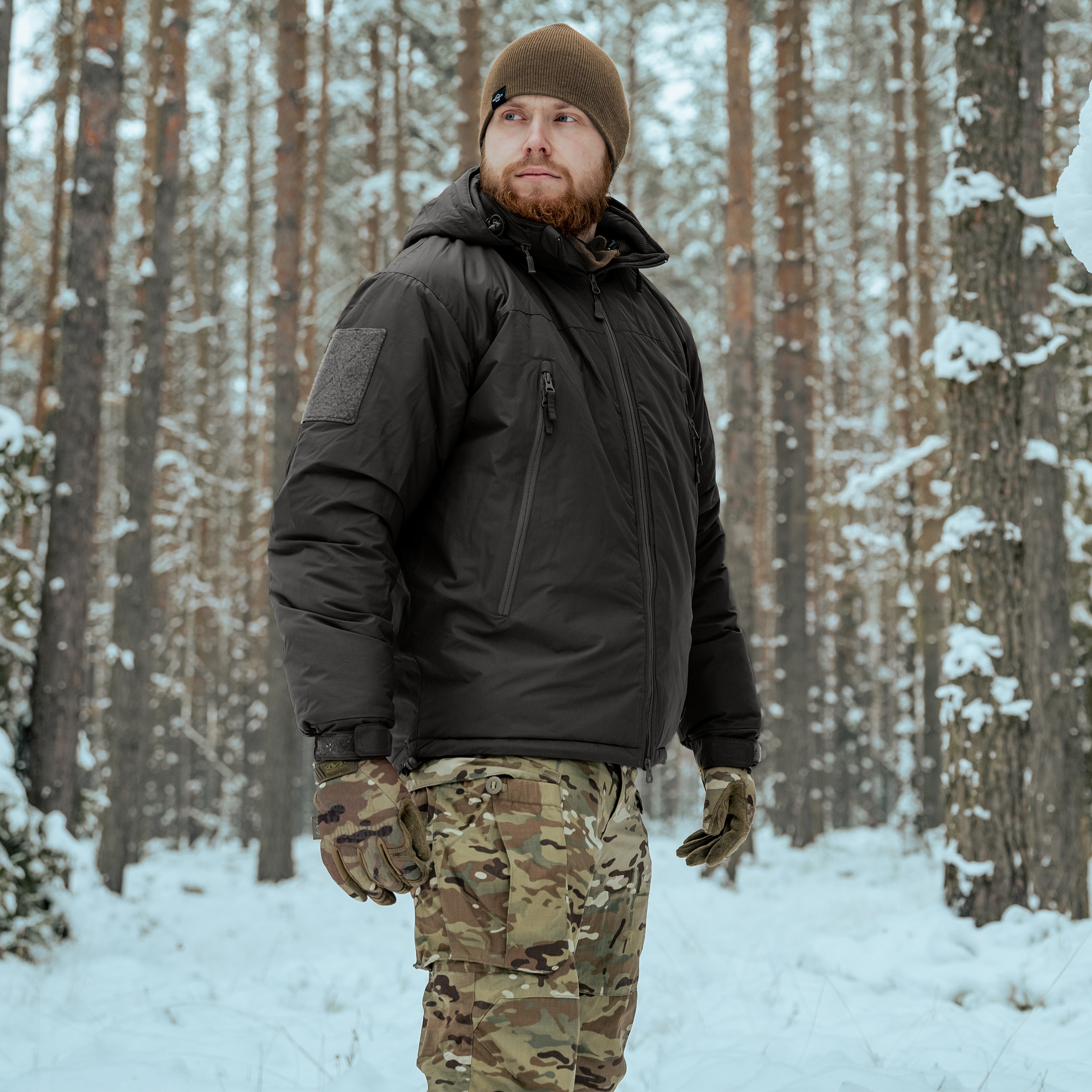 Kurtka Helikon-Tex Level 7 Climashield Apex 100 g - Black