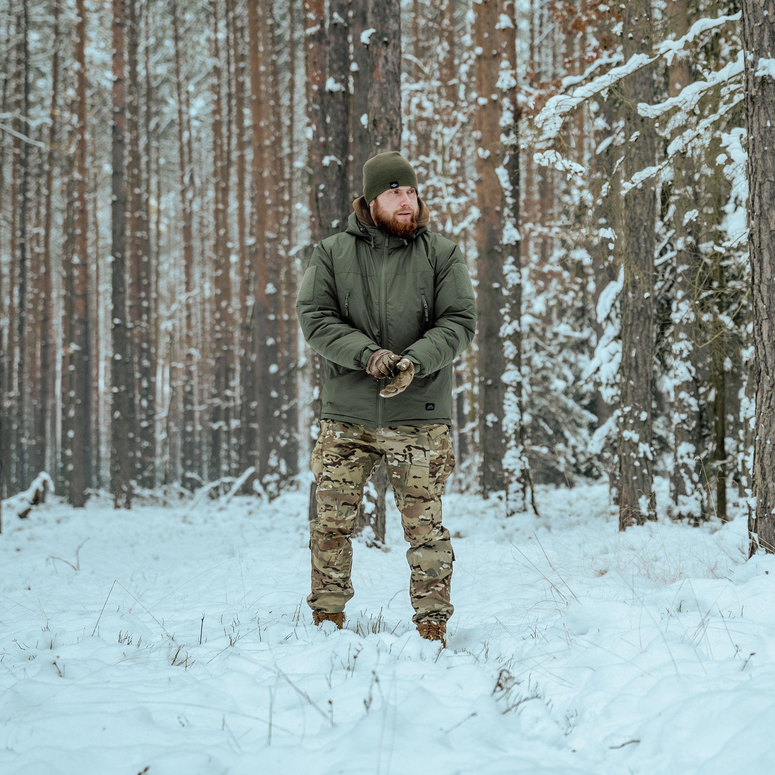 Kurtka Helikon-Tex Level 7 Climashield Apex 100 g - Alpha Green