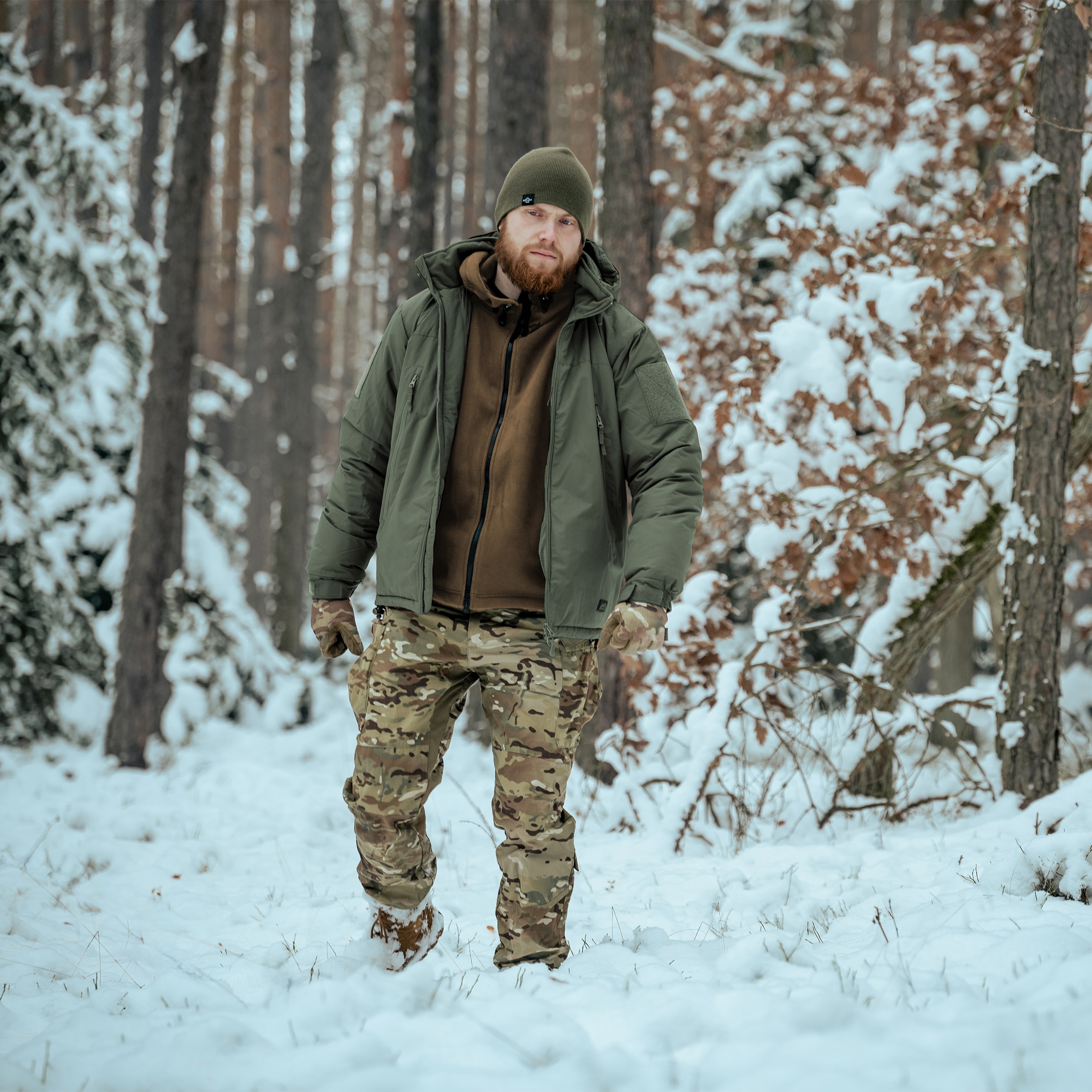 Kurtka Helikon-Tex Level 7 Climashield Apex 100 g - Alpha Green