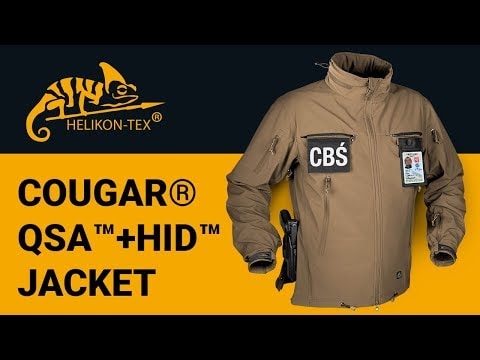 Kurtka Helikon Cougar Softshell Windblocker QSA HID - Coyote