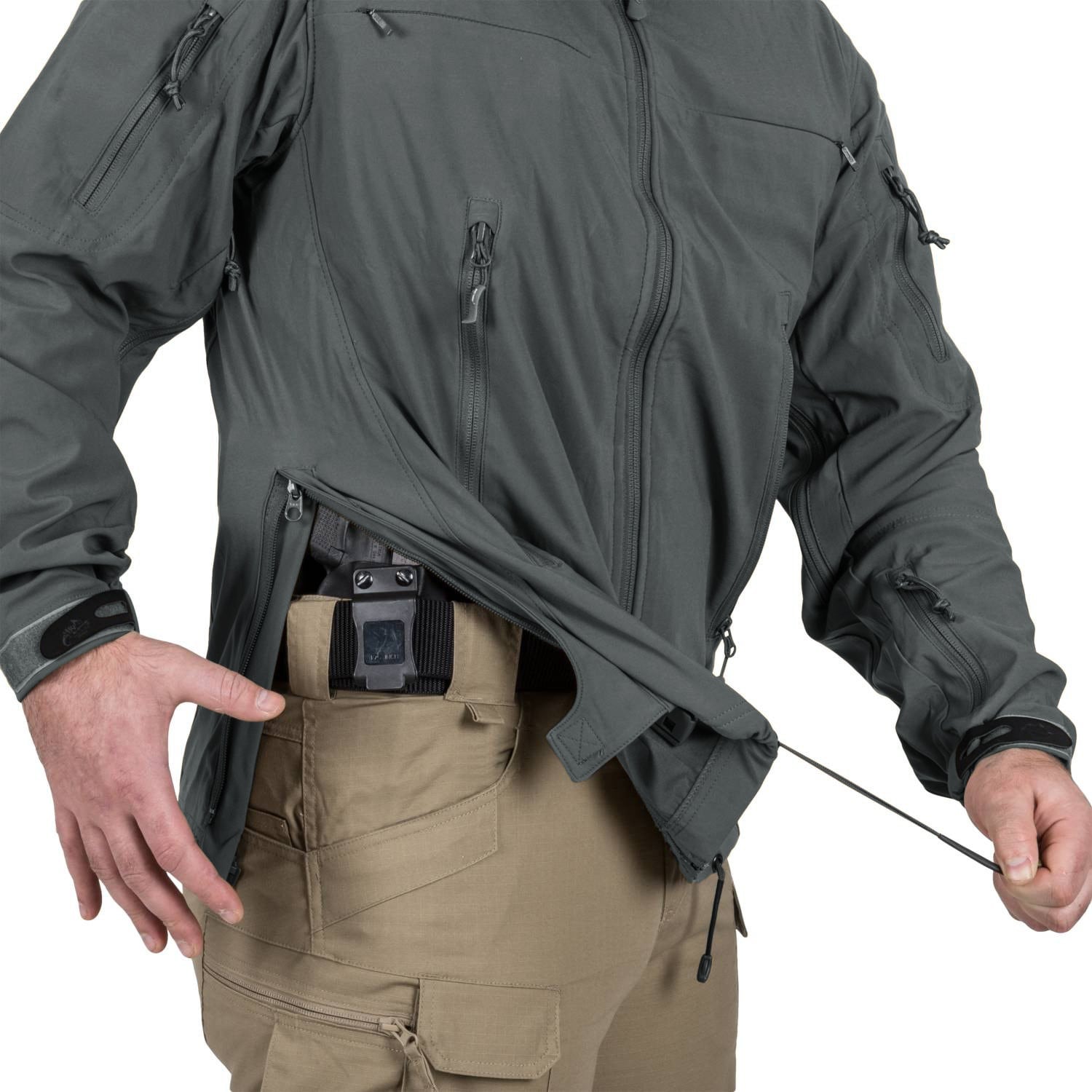 Kurtka Helikon Cougar Softshell Windblocker QSA HID - Foliage Green