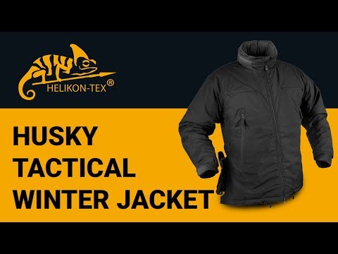 Kurtka Helikon Husky Tactical Winter Jacket - Black