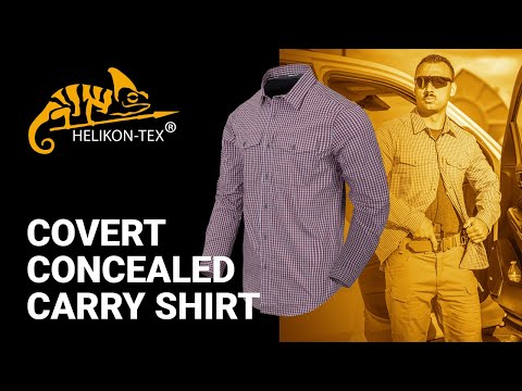 Koszula Helikon Covert Concealed Carry - Scarlet Flame Checkered