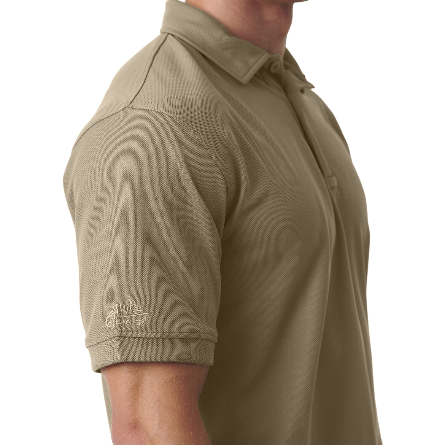 Термоактивна футболка Поло Helikon-Tex UTL TopCool - Khaki