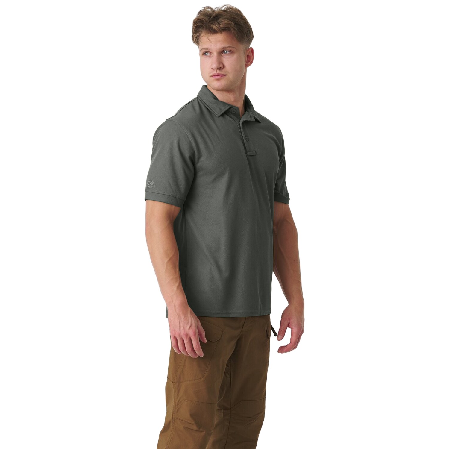 Koszulka termoaktywna Polo Helikon UTL TopCool - Foliage Green
