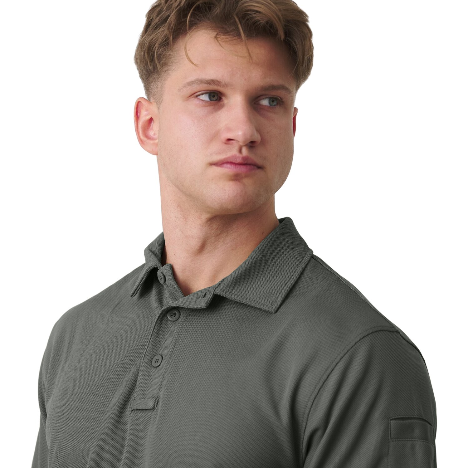 Koszulka termoaktywna Polo Helikon UTL TopCool - Foliage Green