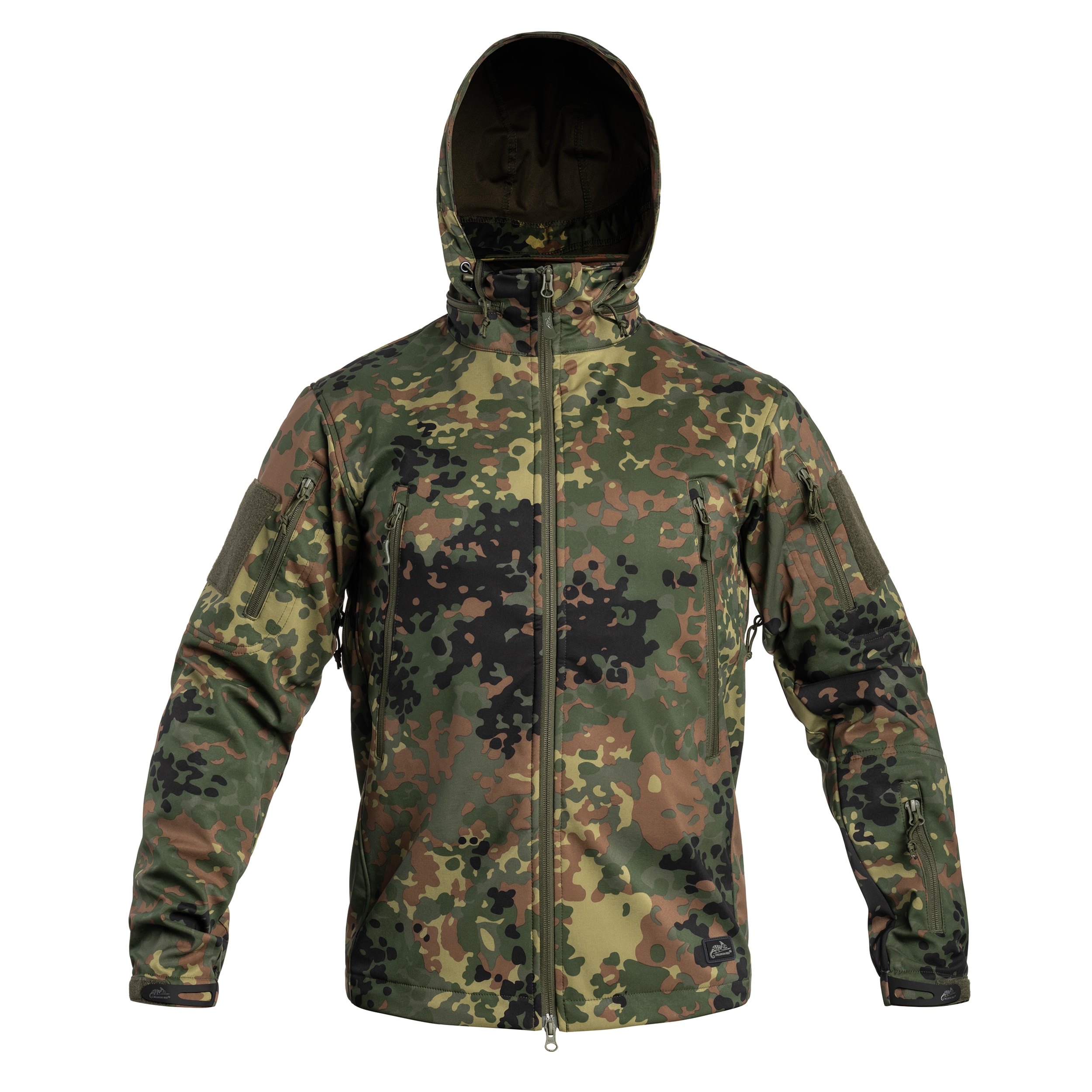Kurtka Helikon-Tex Gunfighter Softshell Shark Skin Windblocker - Flecktarn