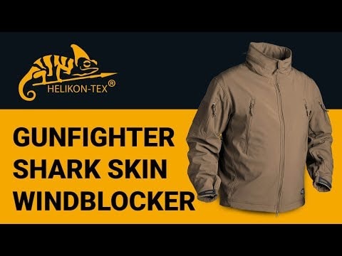 Kurtka Helikon Gunfighter Softshell Shark Skin Windblocker - Flecktarn