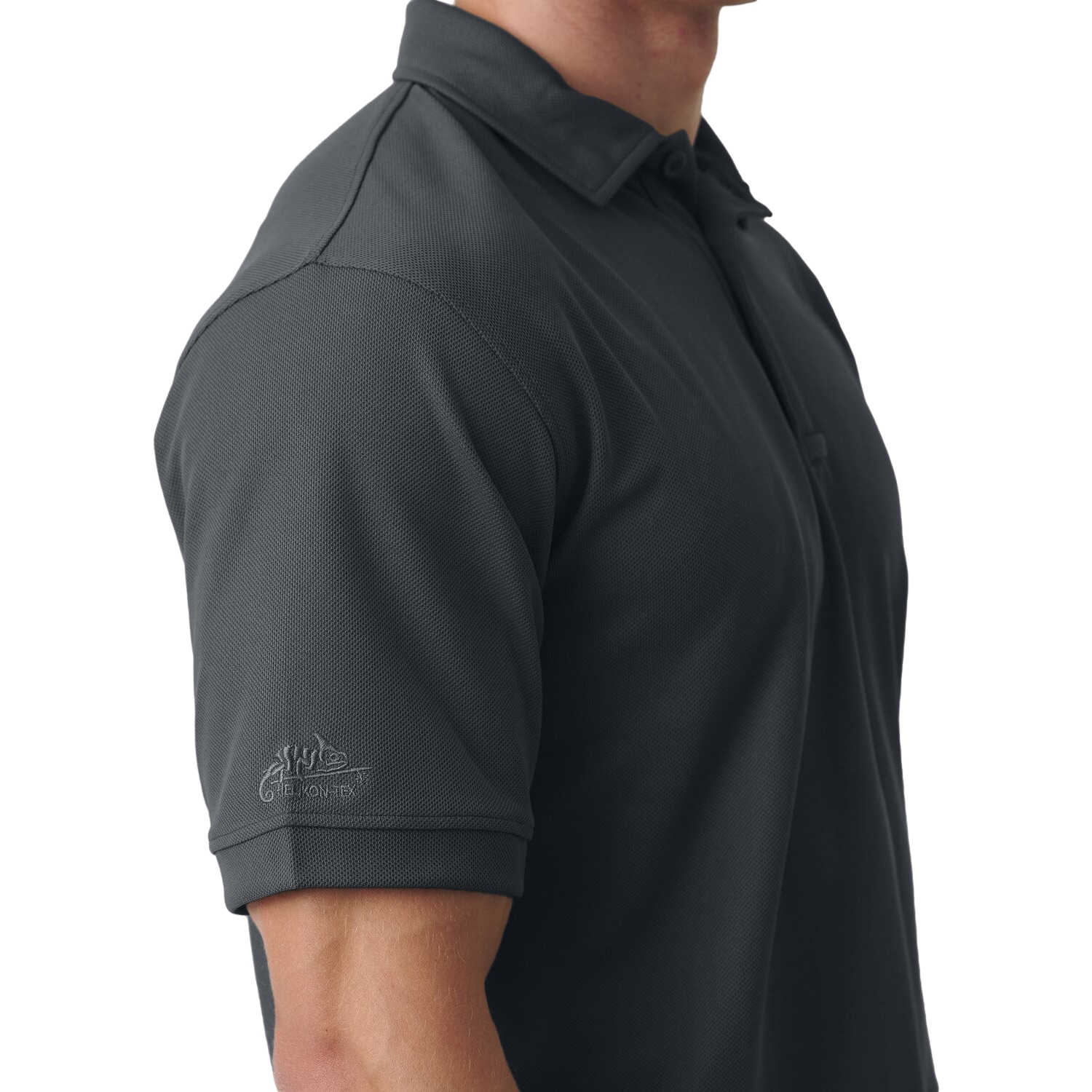 Koszulka termoaktywna Polo Helikon-Tex UTL TopCool - Shadow Grey