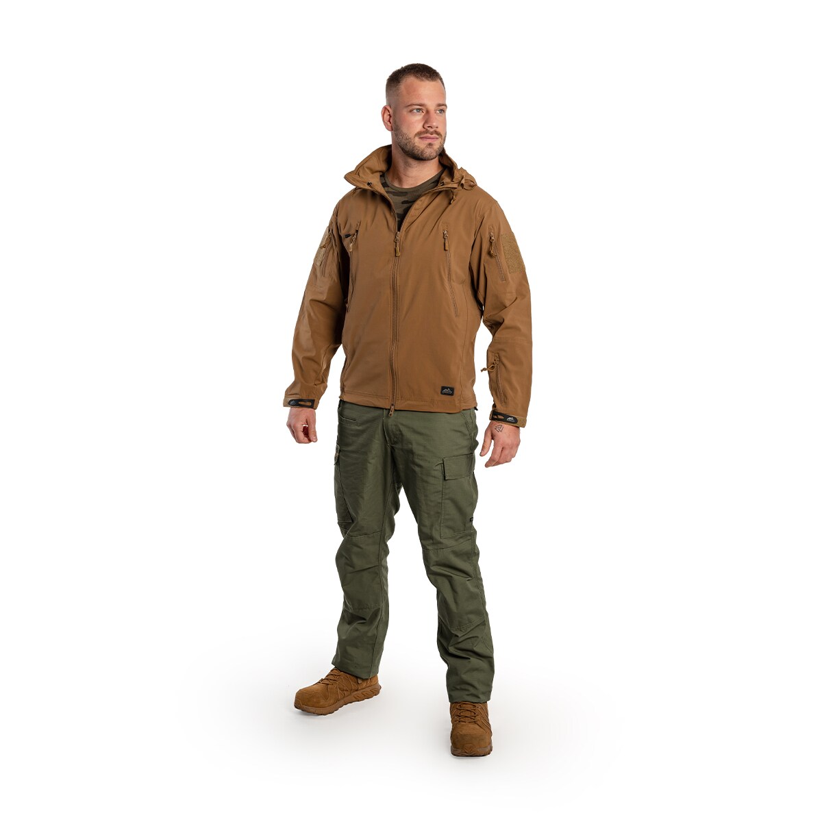 Kurtka Helikon Trooper StormStretch Softshell - Mud Brown