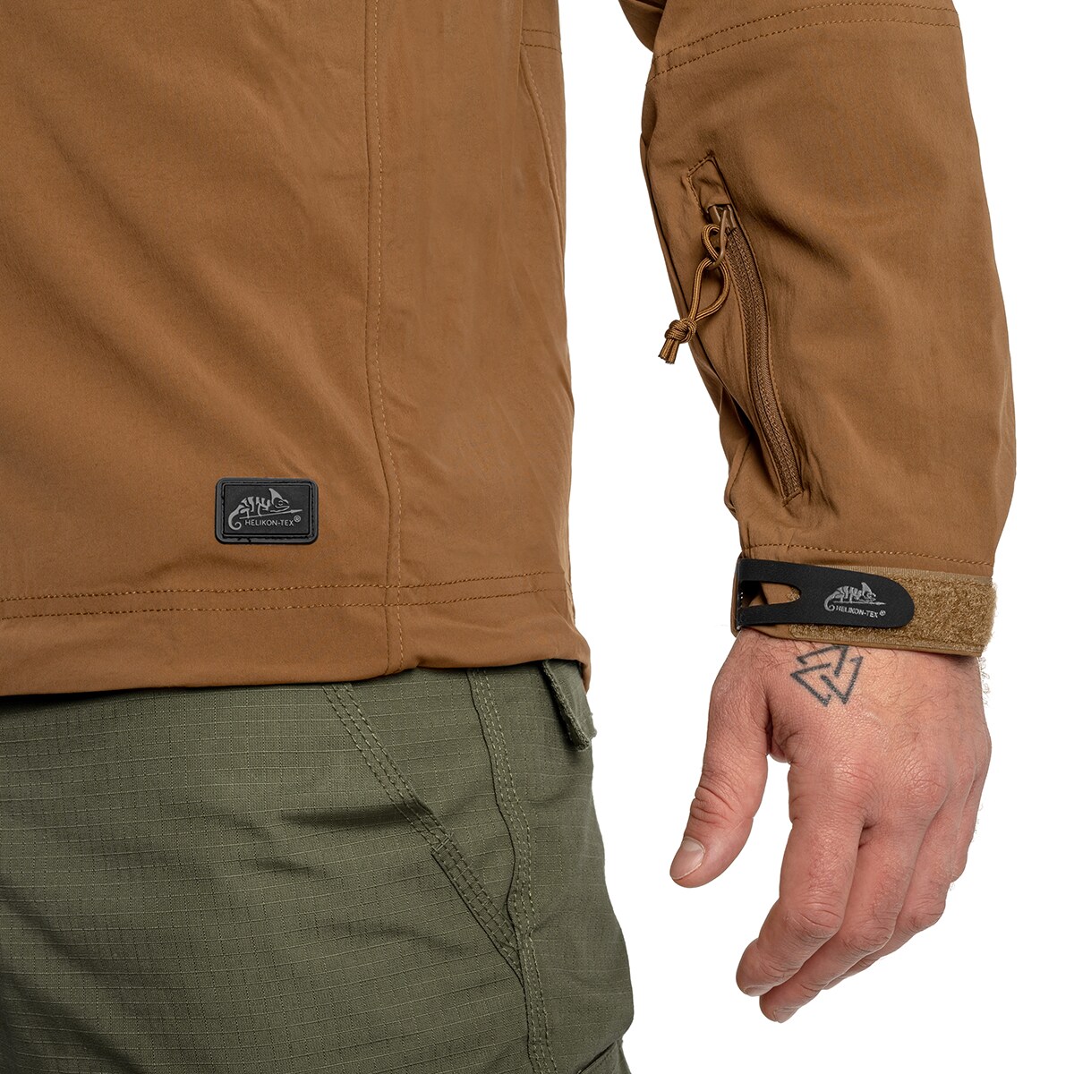Kurtka Helikon Trooper StormStretch Softshell - Mud Brown
