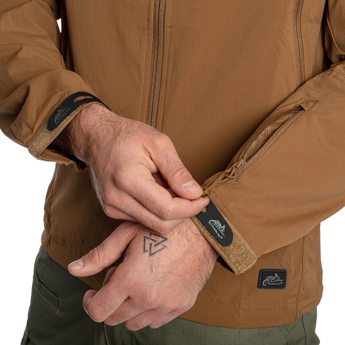 Kurtka Helikon Trooper StormStretch Softshell - Mud Brown