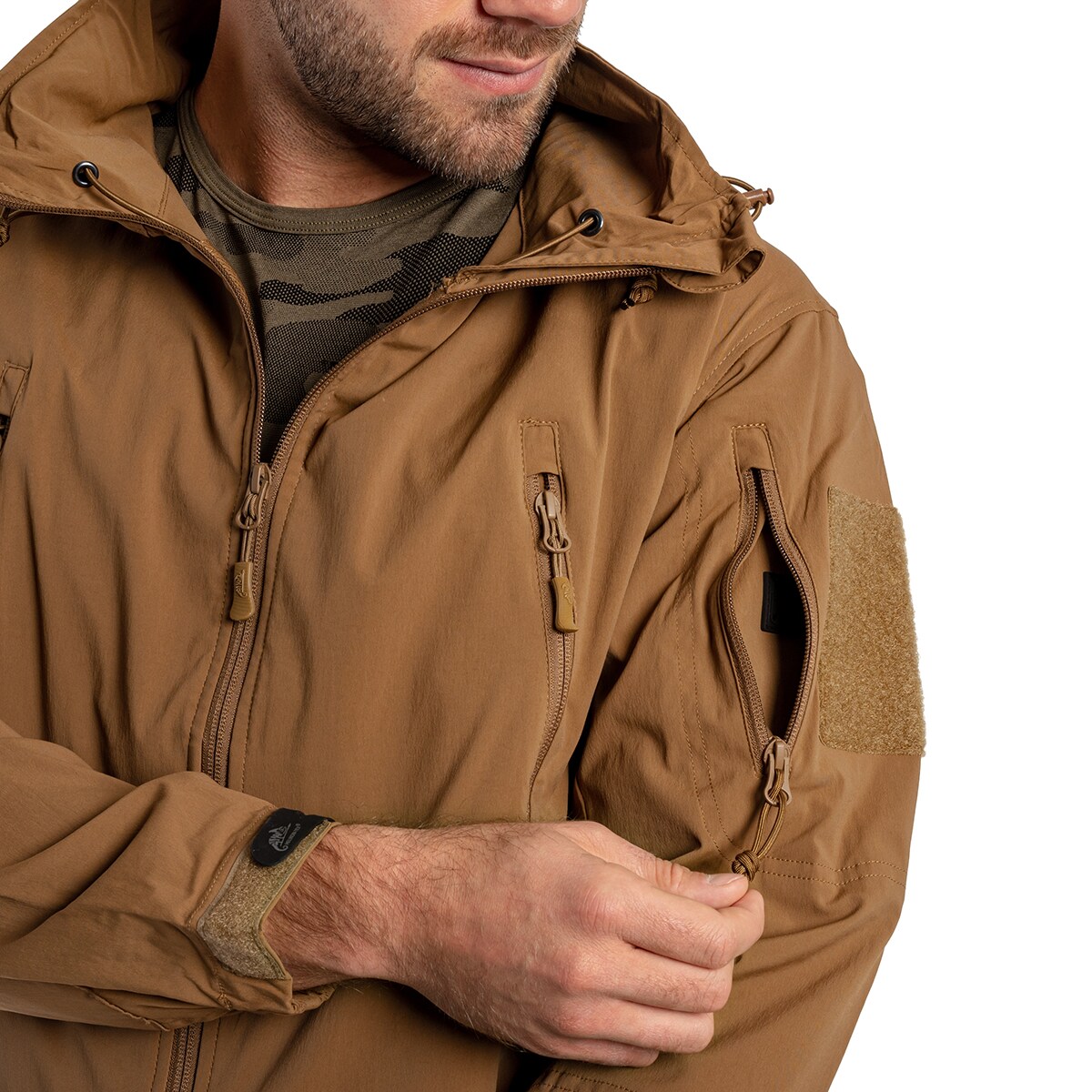 Kurtka Helikon Trooper StormStretch Softshell - Mud Brown