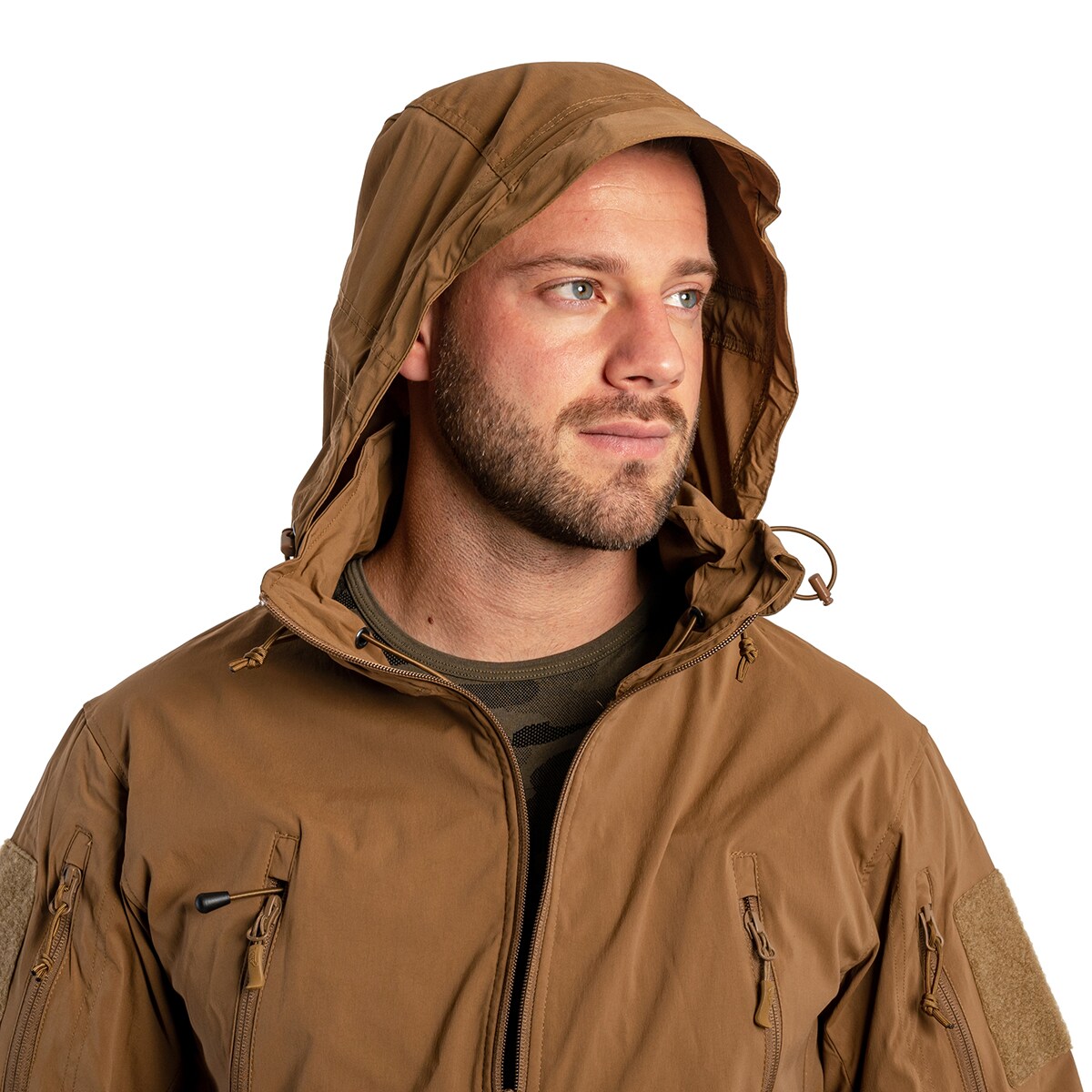 Kurtka Helikon Trooper StormStretch Softshell - Mud Brown