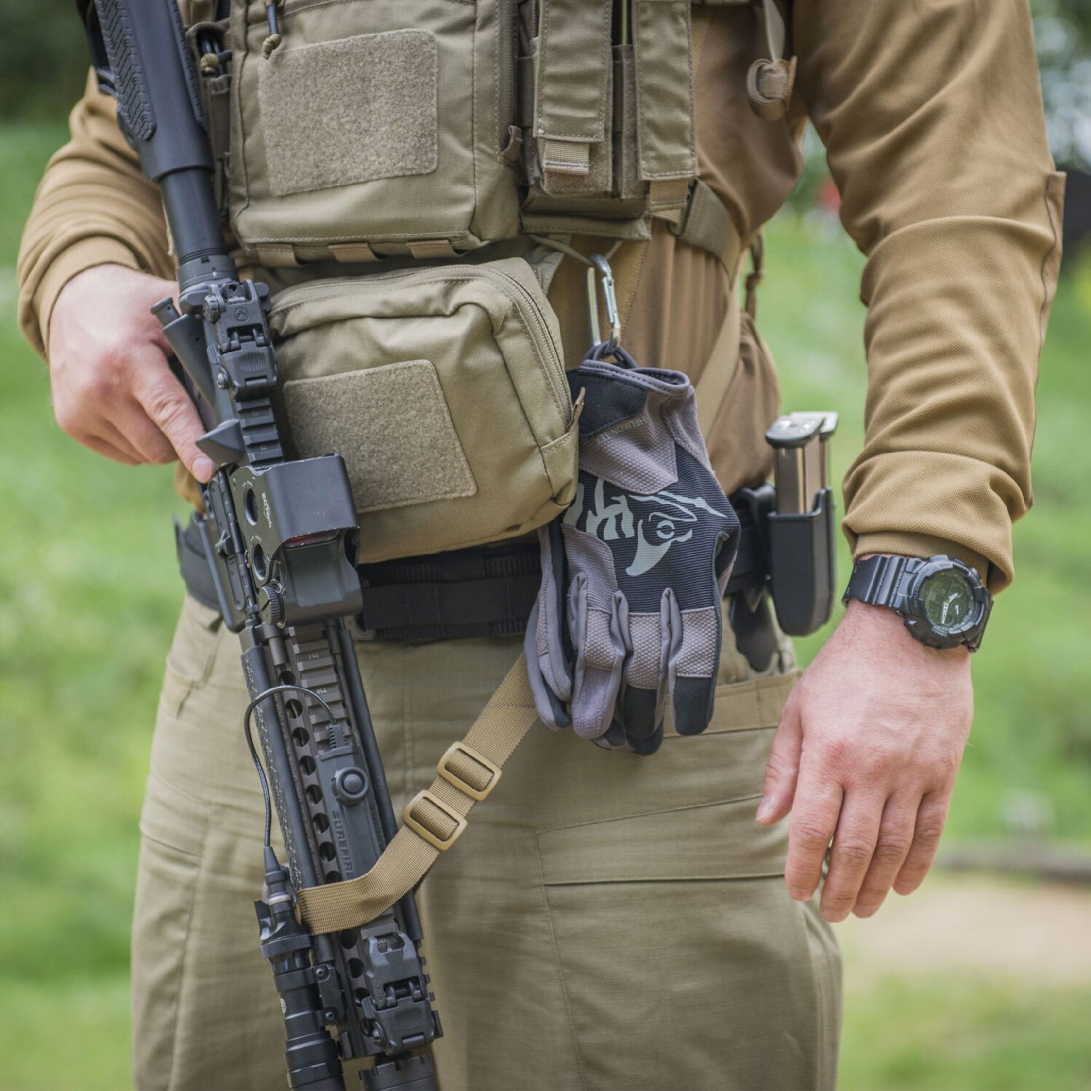 Рукавиці Helikon-Tex Range Tactical - Black/Shadow Grey