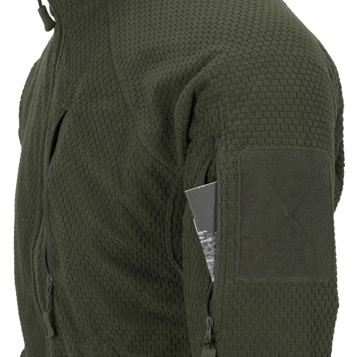 Флісова кофта Helikon-Tex Alpha Tactical - Olive Green
