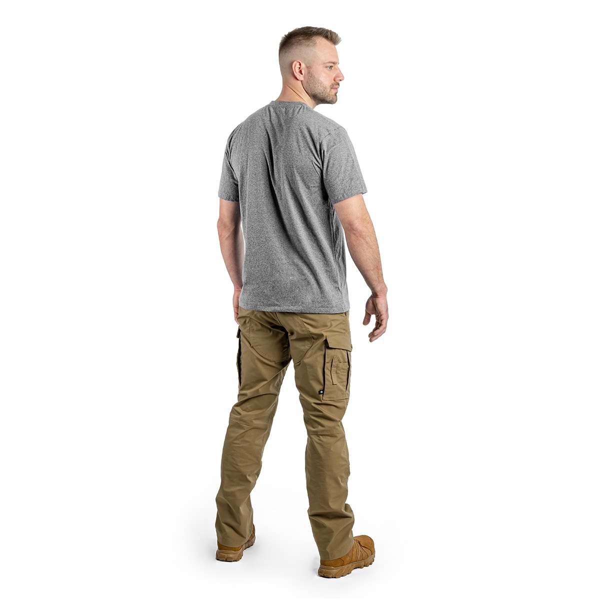 Koszulka T-shirt Helikon-Tex - Grey/White Melange